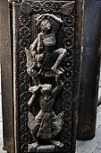 Myanmar - Mandalay, Shwenandaw Kyaung (the Golden Palace) a wonderful example of the Burmese unique teak architecture and wood-carving art. 